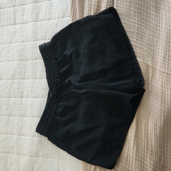 Everlane Japanese however track shorts black medium - Picture 1 of 4